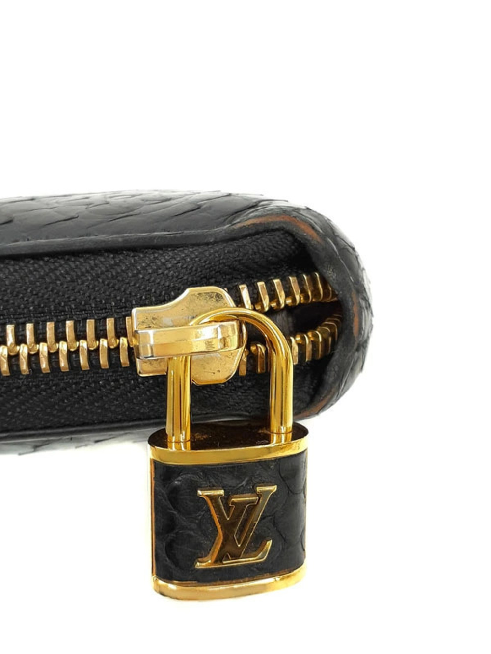 Louis Vuitton Monogram Python Zippy Wallet Round Zipper Long - Picture 8 of 9